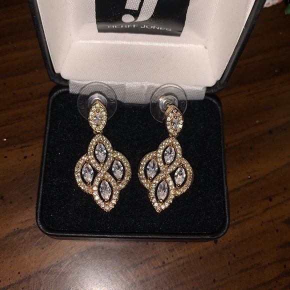 Herff Jones Jewelry Herff Jones Gold Played Sterling Silver Dangly